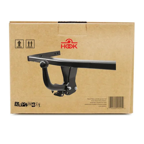 HOOK Anhängekupplung starr für Ford Kuga (07.2019-jetzt) - Anhängerkupplung von Hook, starr, für Ford Kuga, Anhängelast bis 2170 kg, keine Eintragung in Fahrzeugpapiere notwendig – ideal für unkompliziertes Anhängen!