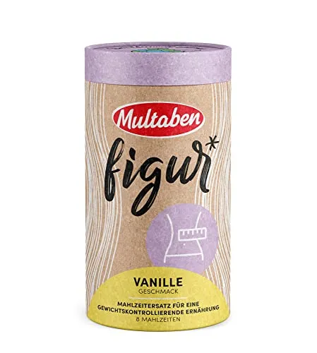 Figur Shake - 440g - Vanille - Multaben Figur Shake – idealer Mahlzeitenersatz, eiweißreich und perfekt für deine Diät-Pläne. Genieße die köstliche Vanille-Note und unterstütze deine Ziele im Alltag.