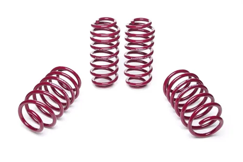 Vogtland Tieferlegungsfedern für VW Golf VI GTI/GTD - Sportfedern für VW Golf VI, Typ 1K, sorgen für eine verbesserte Fahrdynamik und reduzierte Rollneigung. Ideal für sportliches Fahren und bessere Kurvenlage.
