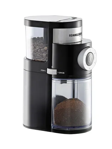Rommelsbacher EKM 200 - Kaffeemühle für frisch gemahlenen Kaffee, ideal für Kaffeeliebhaber und Aromagenuss
