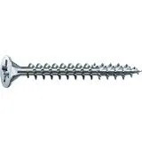 Stück SPAX - Universalschraube, 3,5 x 20 mm, Senkkopf, Kreuzschlitz Z, 4CUT, Vollgewinde, Galvanisch blank verzinkt A2J - 1081010350205 100