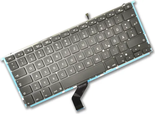 Tastatur für Apple Macbook Pro Retina 13" A1425 mit Backlight - Tastaturen für Macbook A1425, beleuchtet für komfortables Tippen bei schwachem Licht und in elegantem Schwarz.