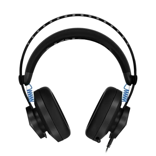 Lenovo Legion H300 Gaming-Headset - Ohrumschließendes Design für optimalen Komfort und immersiven Sound, ideal für lange Gaming-Sessions.