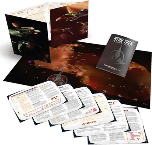 Modiphius Star Trek RPG Klingon Empire Toolkit - Gesellschaftsspiel mit 4-Panel Gamemaster Screen, umfangreichen Regeln für das 2d20 System und einer kompletten 20-seitigen Abenteuer-Story für unvergessliche Kampagnen.