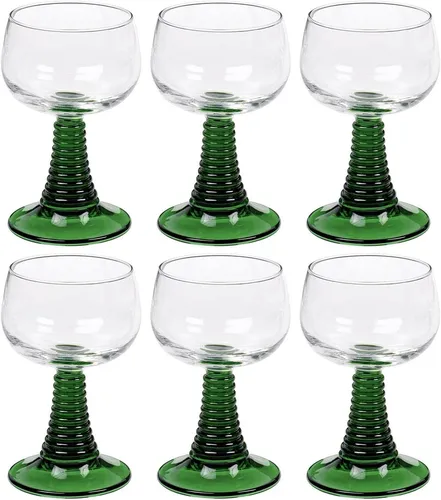 Römer Römergläser Grün Weingläser 27 cl - 6er Set - Gläser & Glaswaren: Spülmaschinenfeste Weingläser in klassischem Grün, ideal für Rot- und Weißwein, perfekt für festliche Anlässe oder den Alltag.