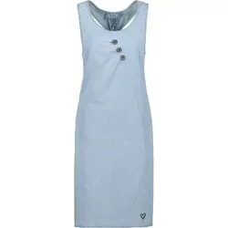 Alife & Kickin Sommerkleid Damen CameronAK DNM B Sommerkleid, Kleid blau L