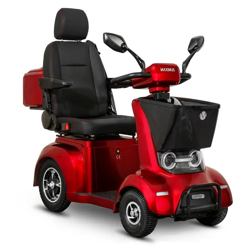 Maximus E-Mobil MX4-6 - 6 km/h, 48V-24Ah LiFePO Akku, 500 Watt - Motorroller für Senioren, komfortabel und stilvoll mit einem leistungsstarken 500 Watt Motor und langlebigem LiFePO Akku für sichere Fahrten.