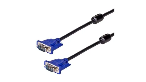 Kabel VGA Akyga AK-AV-01 niebieskie wtyczki 1.8m ver. 15 pin AKYGA 5901720130099