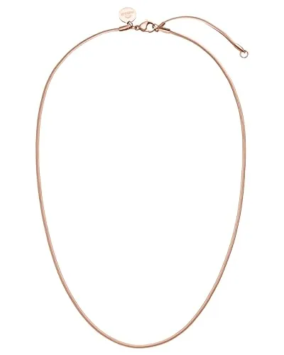 Purelei Sleeky Halskette Damen – Minimalistisches Design aus Edelstahl - Elegante, wasserfeste Halskette aus hochwertigem Edelstahl, verstellbar von 40-45 cm. Perfekt für jeden Anlass und ideal zum Kombinieren – ein stilvoller Begleiter für den Alltag!