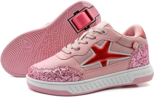 Breezy Rollers Inlineskates STAR in Rosa, Größe 37 - Die Breezy Rollers Inlineskates STAR in Rosa bieten optimalen Komfort und Stil für Mädchen. Ideal für Freizeitaktivitäten und sportliche Herausforderungen. Jetzt versandkostenfrei auf Spartoo.de erhältlich!