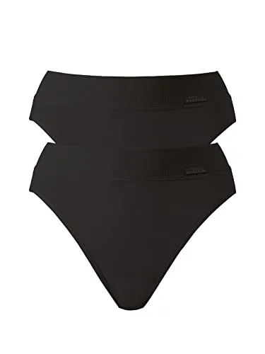 CALIDA Slip Elastic Duopack (2er Pack) – Hochwertige Slips mit breitem Softbund - Klassische Slips aus 94% Baumwolle, 6% Elasthan für optimalen Tragekomfort, pflegeleicht bei 60°C Maschinenwäsche, ideal für jeden Tag.