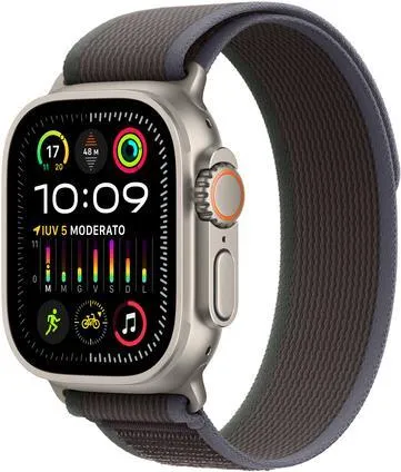 Apple Watch Ultra 2 (GPS + Cellular, 49 mm) - Robuste Smartwatch mit Titangehäuse, Trail Loop Armband und bis zu 36 Stunden Batterielaufzeit für Outdoor- und Wassersportler