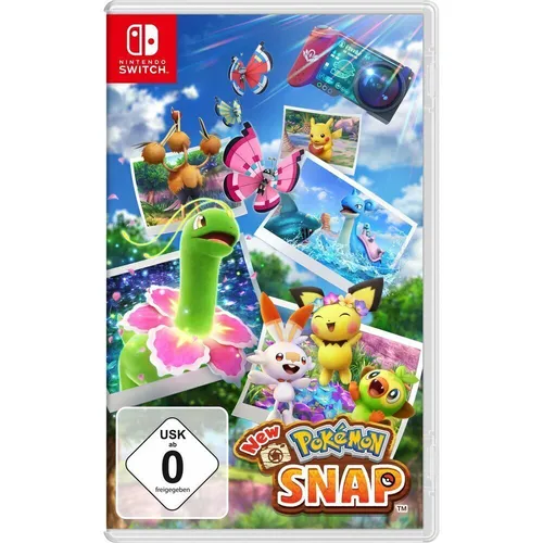 Nintendo Switch New Pokémon Snap - Konsolen-Spiel für Nintendo Switch, entdecke und fotografiere Pokémon in einzigartigen Umgebungen und erlebe ein aufregendes Abenteuer!
