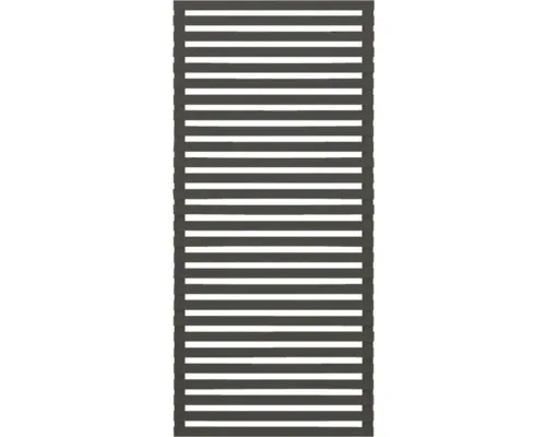 Plus Zaun Harmoni 83 x 180 cm - Umbragrau, fungizidbehandelt - Gartenzäune, langlebig und schützend durch fungizide Behandlung für optimalen Wetterschutz.