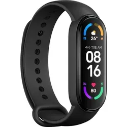 Xiaomi Mi Smart Band 6 Fitness Tracker - Aktivitätstracker mit bis zu 14 Tagen Akkulaufzeit, Herzfrequenz- und Blutsauerstoffmessung, ideal für Fitness und Gesundheit.