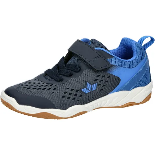 Lico Unisex Kinder Key Vs Hallenturnschuhe, Marine Blau, 33 EU - Sneaker für Jungen mit stabiler TPR-Laufsohle für sicheren Halt und Komfort beim Spielen in der Halle.