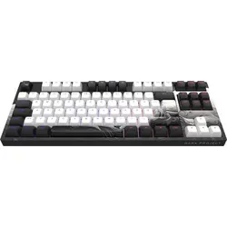 Dark Project 87 Ink G3MS - RGB Gaming Tastatur (DE) - Multicolored RGB-Beleuchtung, 2 Jahre Herstellergarantie, ideal für Gamer mit deutschem QWERTZ Layout, kabelgebunden über USB für zuverlässige Verbindung.