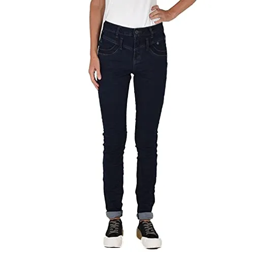 Buena Vista Florida Stretch Denim raw Blue (S) - Damen-Jeanshosen mit modernem Schnitt und 2% Elastan für optimale Bewegungsfreiheit und perfekten Sitz. Ideal für lässige Alltagslooks.