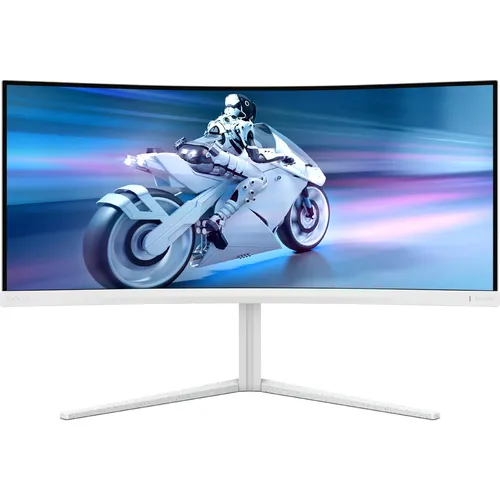 Philips 34M2C5501A Business Monitor - 34 Zoll VA Curved Monitor mit 3440x1440@180Hz für beeindruckende Bildqualität, ideal für professionelle Anwendungen und Gaming.