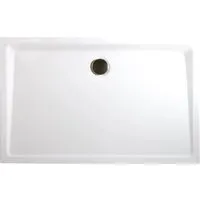 Schulte Duschwanne 90 x 140 cm aus Sanitär-Acryl in alpinweiß - Duschwannen aus robustem Sanitär-Acryl, pflegeleicht und ideal für moderne Badezimmer.