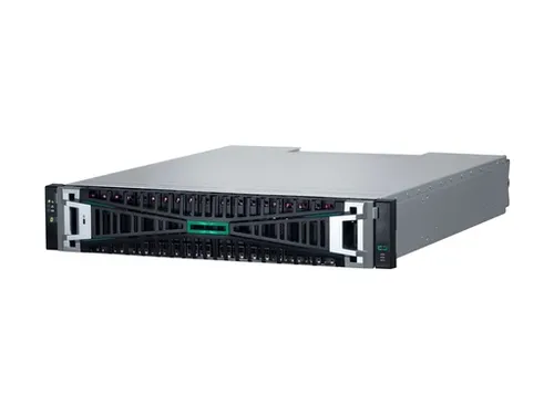 HPE Modular Smart Array 2072 - 16Gb Fibre Channel SFF Storage - Hybrider Serienspeicher mit 3.84 TB und 24 Schächten (SAS-3) für hohe Leistung und Flexibilität im Netzwerkspeicherbereich.