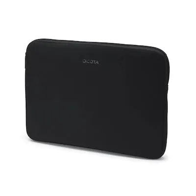 Dicota Perfect Hülle für Laptop 17.3" - Schwarz - Elastische Neoprenhülle für optimalen Schutz vor Kratzern und Schäden. Ideal für flexibles Transportieren Ihres Notebooks. Perfekte Passform wie eine zweite Haut und reißverschlussgeschützte Innenseite.
