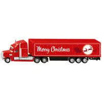 SIKU 1788 - Freightliner Weihnachtstruck - Weihnachtstruck im Maßstab 1:87, perfekt für unisex Kinder ab 3 Jahren, fördert die Kreativität und das spielerische Lernen.