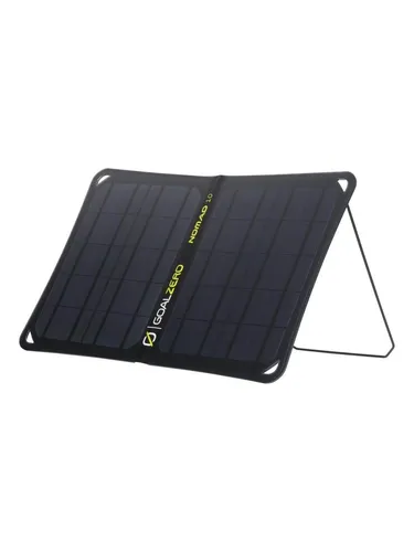 Goal Zero Nomad 10 Solar Panel - Faltbares Solarladegerät - Solarladegeräte für unterwegs, leicht und kompakt, ideal zum Laden elektronischer Geräte bei Outdoor-Abenteuern.