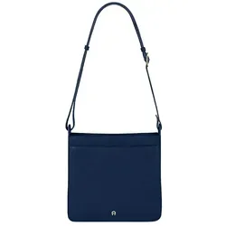 Aigner Pura Beuteltasche in Blau - Elegante Aigner Pura Beuteltasche aus hochwertigem Leder, ideal für stilbewusste Trägerinnen. Perfekt für den täglichen Einsatz und bietet viel Stauraum.