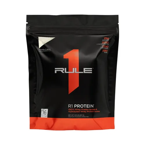 Rule1 R1 Protein Whey Isolate (1lbs) Vanilla Crème (73,31 EUR/kg)