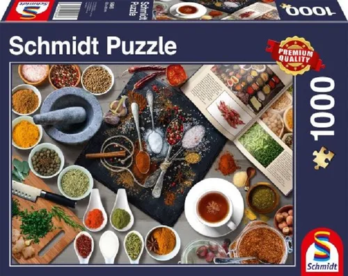 GEWÜRZE * SPICES - Schmidt Puzzle 58948 - 1000 Teile Pcs.