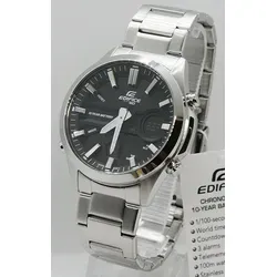 CASIO Edifice EFV-C120D-1AEF Chronograph - Herren Armbanduhr mit analog-digitaler Anzeige, 100m wasserdicht und vielseitigen Funktionen wie Alarm, Chronograph und Leuchtzeiger – ideal für den aktiven Lebensstil.