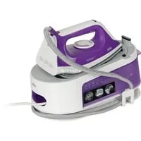 Braun CareStyle 1 IS 1014 VI Dampfbügelstation - Bügeleisen mit SuperCeramic Bügelsohle für müheloses Gleiten und 50% Zeitersparnis dank DoubleSteam Technologie. Ideal für große Wäschemengen mit 1,5L Wassertank und vertikaldampf-Funktion.