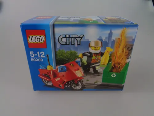 Lego City 60000 Feuerwehr Motorrad (7715)