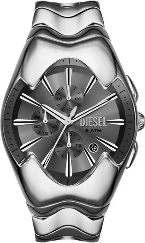 Diesel Watch DZ4683 - Elegante Herren-Chronographen - Modische Armbanduhr mit Kalender- und Stoppuhrfunktion. Robustes Design mit einem Gehäusedurchmesser von 44 mm und 20 bar wasserdicht. Ideal für den täglichen Gebrauch und wird in einer stilvollen Geschenkbox geliefert.