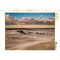 CALVENDO Puzzle CALVENDO Puzzle Buhnen an der Ostseeküste 1000 Teile Lege-Größe 64 x 48 cm Foto-Puzzle Bild von Rico Ködder, 1000 Puzzleteile