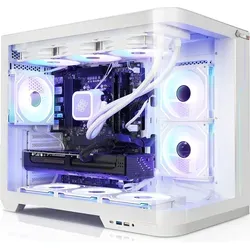 Kiebel Panorama Curve Ultra Gaming-PC mit Intel Core i9 & RTX 5060 Ti - Leistungsstarker Gaming-PC mit innovativer RGB-Wasserkühlung und 32 GB RAM. Genießen Sie beeindruckende Grafiken und flüssige FPS für ein unvergleichliches Spielerlebnis.
