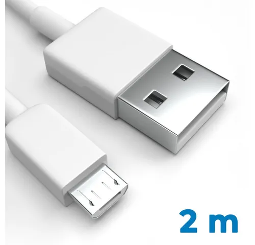Justcom Asus ZenFone Max M1 USB-Kabel, Micro-USB, USB-A (200 cm), Schnellladekabel, Datenkabel, Handy, Tablet