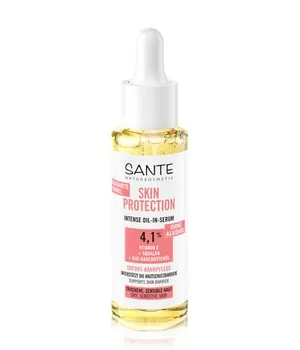 Sante Skin Protection Intense Serum mit Vitamin E, Squalan & Bio-Hagebuttenöl Gesichtsserum 30 ml