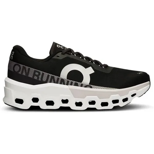 On-Running Cloudmonster 2 Herren Laufschuhe - Noir - 45 - Laufschuhe für Herren mit unvergleichlichem Komfort, überarbeitete Dämpfung und Dynamik, ideal für längere Läufe.