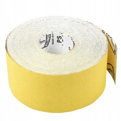 KLINGSPOR PS30D Schleifrollen 115mm Gr.180 - Hochwertige Schleifrollen mit Papierunterlage, ideal für präzise Schleifarbeiten in der Holz- und Metallbearbeitung.