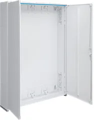 Hager ZB54S Zählerschrank IP44, 1400x1050x205 mm - Stromerzeugung: Universeller Zählerschrank mit 432 Platzeinheiten, Schutzart IP44, ideal für Zählerverteileranlagen bis 355 A.