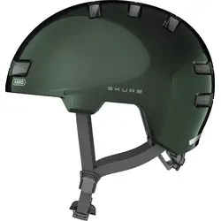 ABUS Stadthelm Skurb - Robuster Fahrradhelm für Alltag und Action - Fahrradhelme – Der ABUS Skurb vereint Style und Sicherheit mit In-Mold Fertigung, Ponytail-Kompatibilität und optimaler Belüftung für alle urbanen Abenteurer.