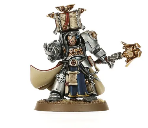 GW Warhammer 40k Grey Knights BIBLIOTECARIO - 40K Miniaturen, unbemalt und unaufgebaut, perfekt für Sammler und Hobbyisten, die ihre eigene Armee gestalten möchten.
