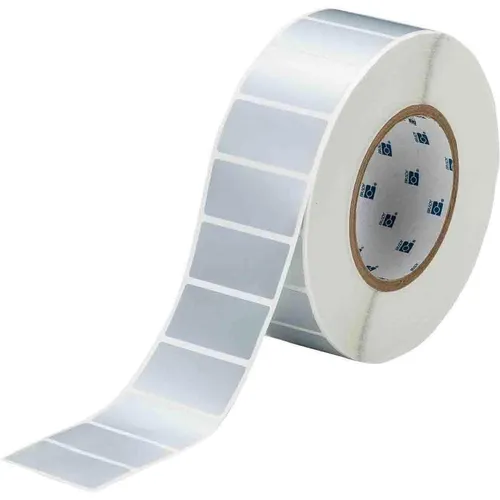 Brady THT-17-7576-3, Fälschungssicherer Etikettensatz - Fälschungssichere, metallisierte Polyesteretiketten in Silber, matt. Ideal für sichere Kennzeichnungen und mit geprüfter Qualität für den professionellen Einsatz.
