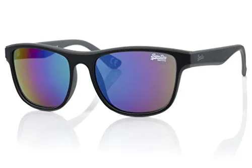 Superdry Sonnenbrille Rockstep 127, Grau, Modern, Unisex-Erwachsene