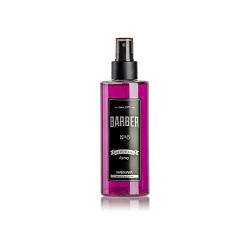 BARBER MARMARA No.6 Eau de Cologne Pump-spray Herren 250ml | after shave herren | Duftwasser | Rasierwasser Männer | Barber Herrendüfte | Bodyspray - Orientalisch - Türkisches Cologne | Barbershop