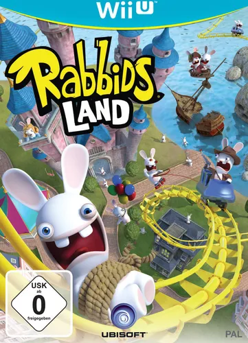 Rabbids Lands - Der verrückte Freizeitpark Spaß - Games, erlebe mit den Rabbids über 20 Attraktionen und nutze das Wii U Tablet für einzigartiges asymmetrisches Gameplay im Coop- und Versus-Modus!