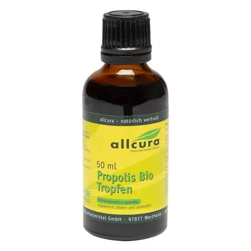 Propolis Bio Tropfen - Arzneimittel mit reinem Propolis-Extrakt, unterstützt das Immunsystem und fördert das allgemeine Wohlbefinden.