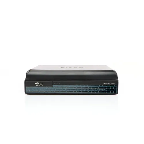 Cisco CISCO1941-SEC/K9 Router II mit 3 Jahren Garantie - Kompakter und leistungsstarker Router für professionelle Netzwerklösungen. Ideal für Unternehmen, mit hoher Zuverlässigkeit und einfacher Verwaltung.